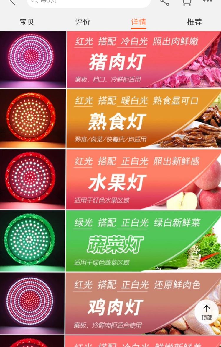 猪肉打光套路多?生鲜打灯配色不同，柜台能否“素颜”