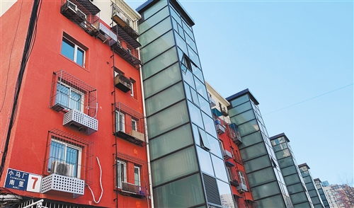 旧楼装梯重民生