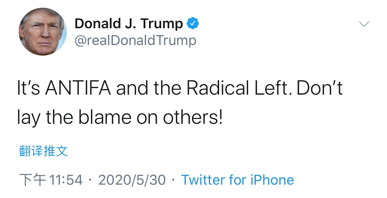 示威升级、疫情蔓延、大选将至，怎么办？美国政客：甩锅