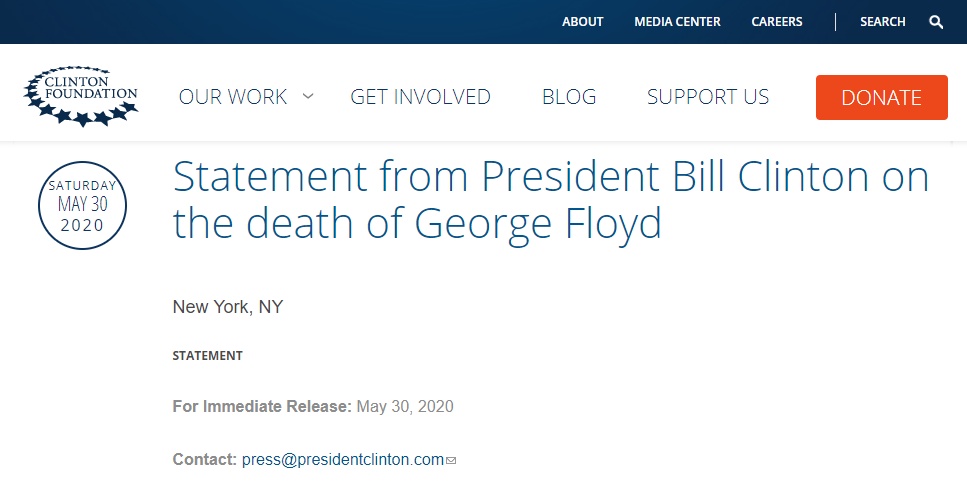 美国四任前总统齐发声 呼吁反思国家的悲剧性失败