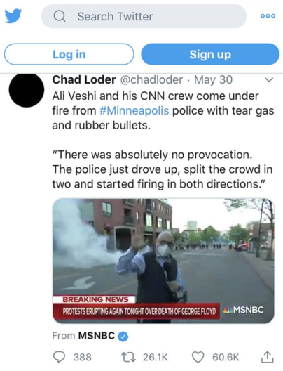 北美观察丨警察攻击记者事件“雪崩”式发展 美国形象全球范围受损