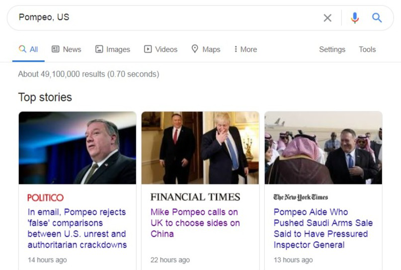 蓬佩奥：“我们撒谎 骗人 偷窃”以及指责中国