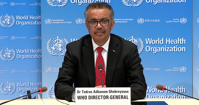世卫组织总干事：谴责种族主义和任何形式的歧视