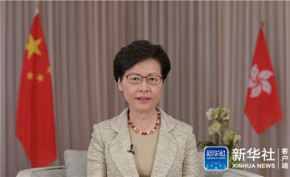 林郑月娥就香港国安立法拍宣传片：国家安全有保障香港才有稳定