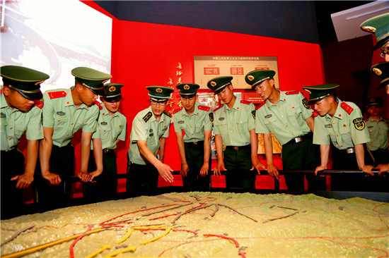 缅怀革命历史 追寻红色记忆——武警平凉支队组织开展“七一”主题党日活动