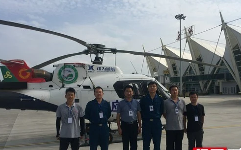 省应急厅调派直升机赶赴岳阳 支持洞庭湖区防汛抢险