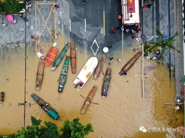 在广西抢险抗洪第一线，她们是乘风破浪的“娘子军”