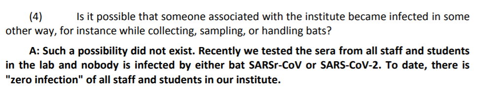 石正丽接受《科学》杂志专访：“特朗普欠我们一个道歉”