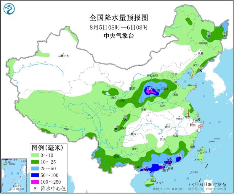 台风“黑格比”影响浙江江苏等地 华北中南部将有强降雨