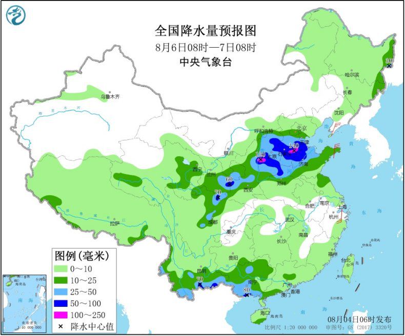 台风“黑格比”影响浙江江苏等地 华北中南部将有强降雨