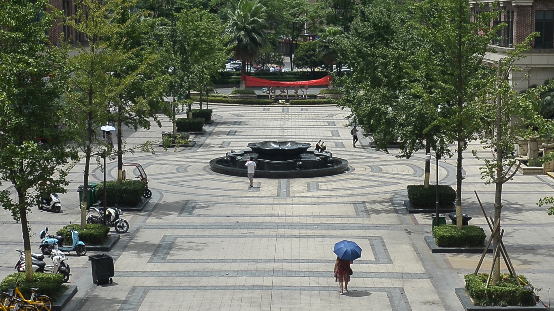 中央广场景观设计-武汉中绿世纪园林工程有限公司