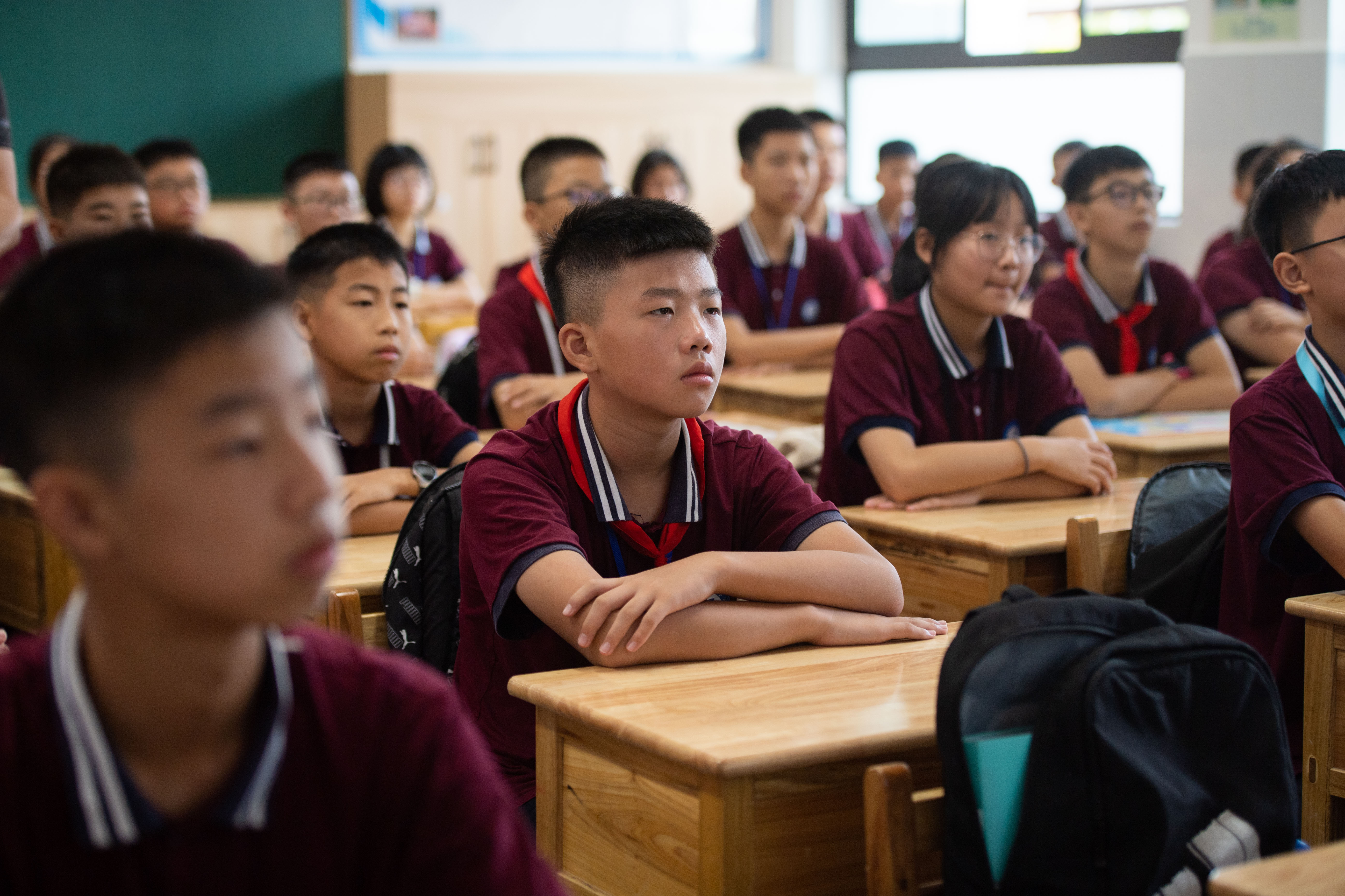 長沙中小學迎來新學期