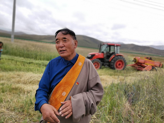 【民族团结党旗红】“能人”党员带头“十化”党建引路 格多村牧民端稳“草饭碗”