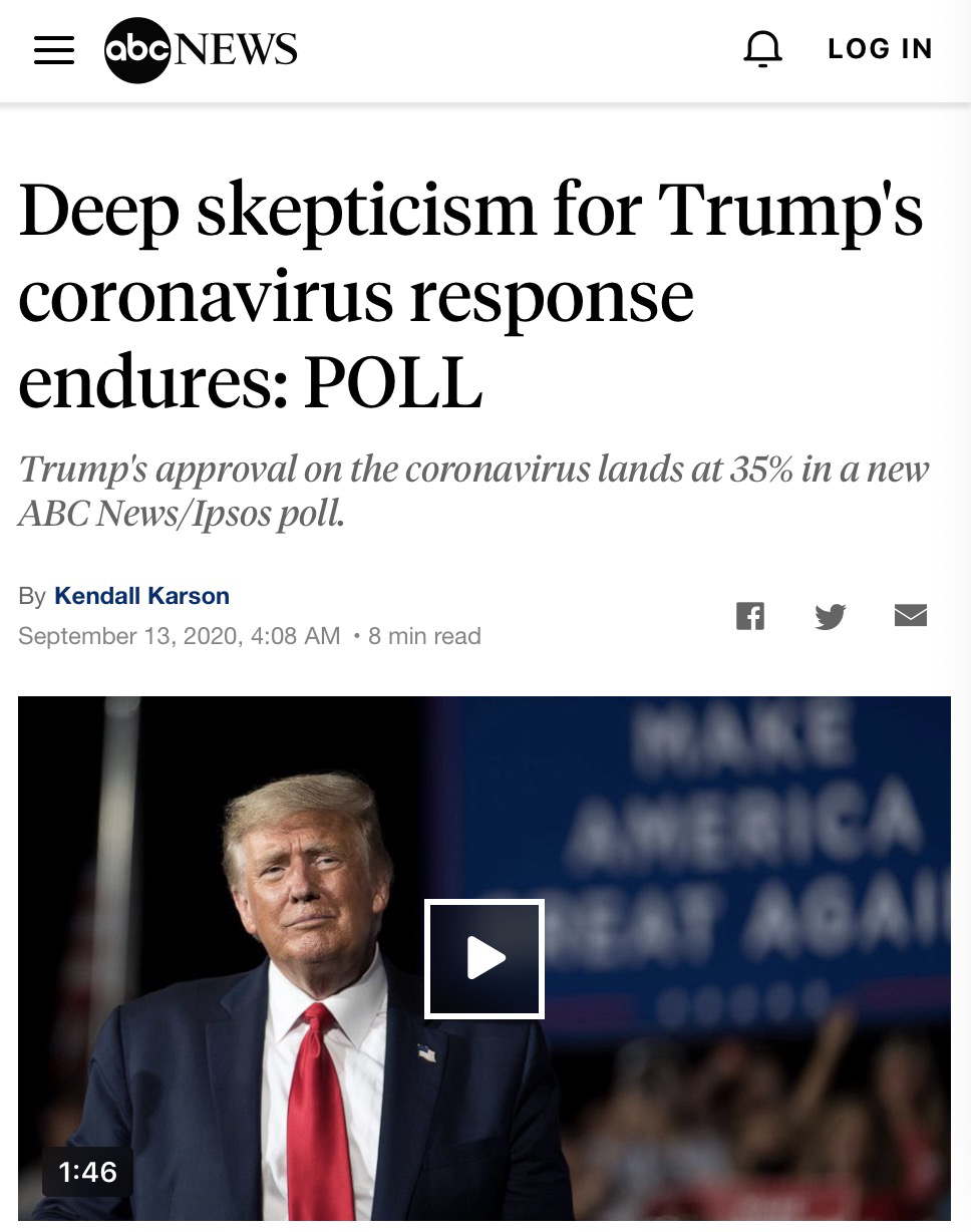 北美观察丨直击大选：疫情应对+经济复苏，特朗普要翻两座大山