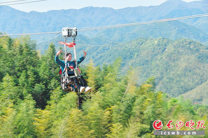 浏阳田溪村旅游让500余人就业 去年全村仅旅游产业人均增收6000元