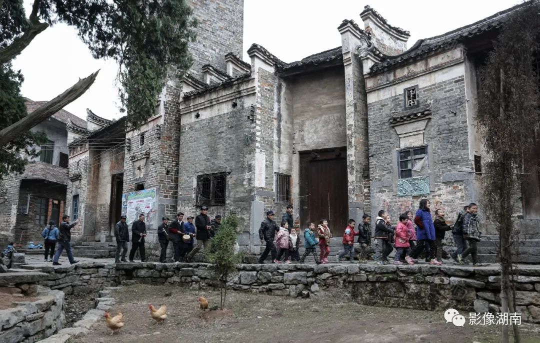 2014年12月,全国保护传统村落——桂阳县洋市镇庙下古村.