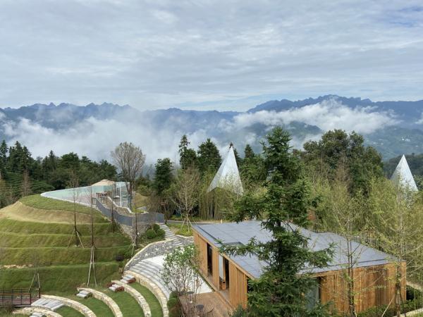 桐柏茶旅小镇效果图图片