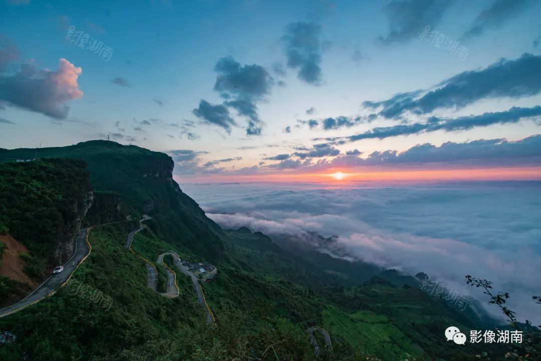 張術傑 攝古丈縣紅石林景區.張術傑 攝龍山縣烏龍山大峽谷.