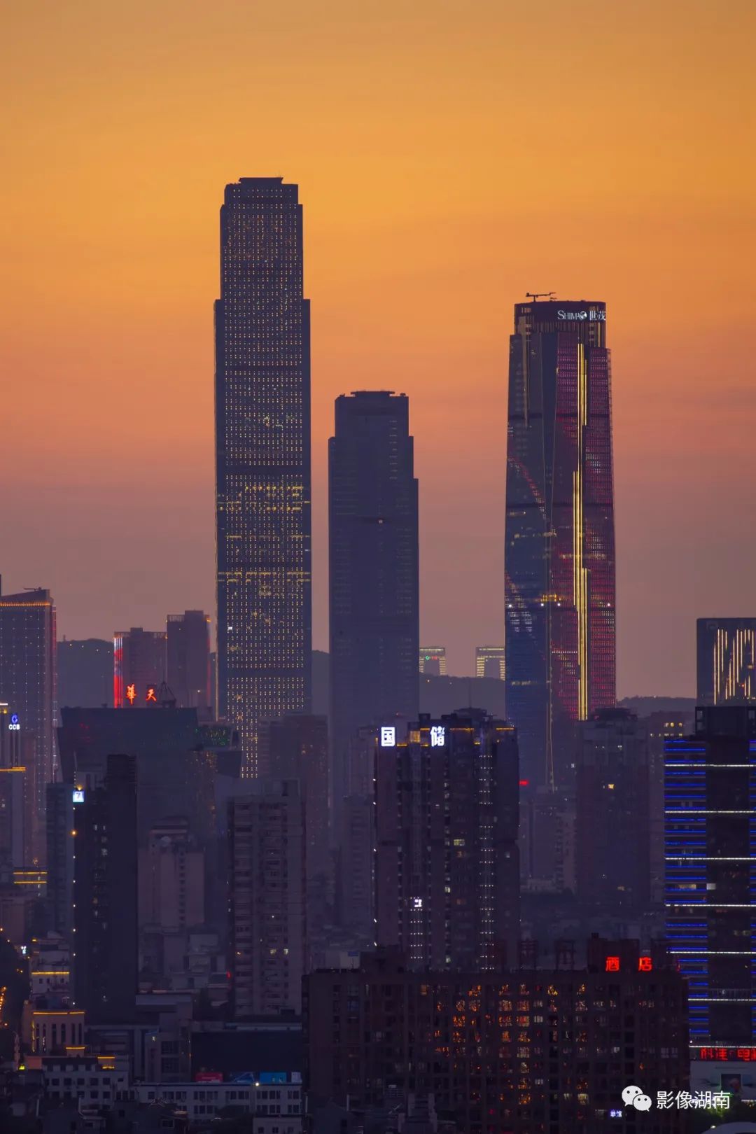 快看!长沙的天空有多美!