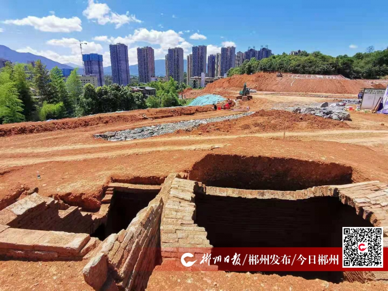 郴州发掘出12座千年古墓