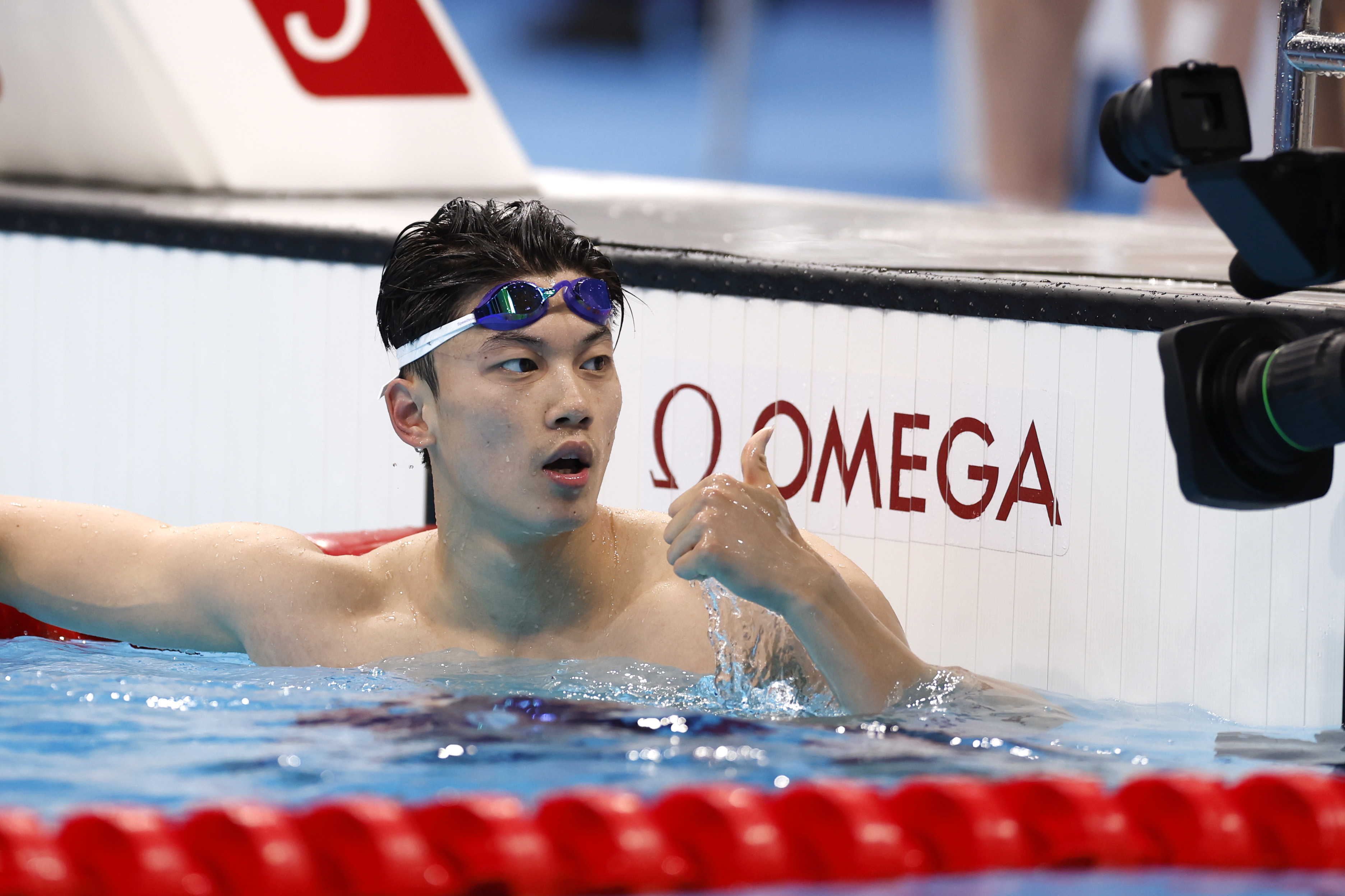 第16金！男子200米混合泳决赛 中国选手汪顺夺金