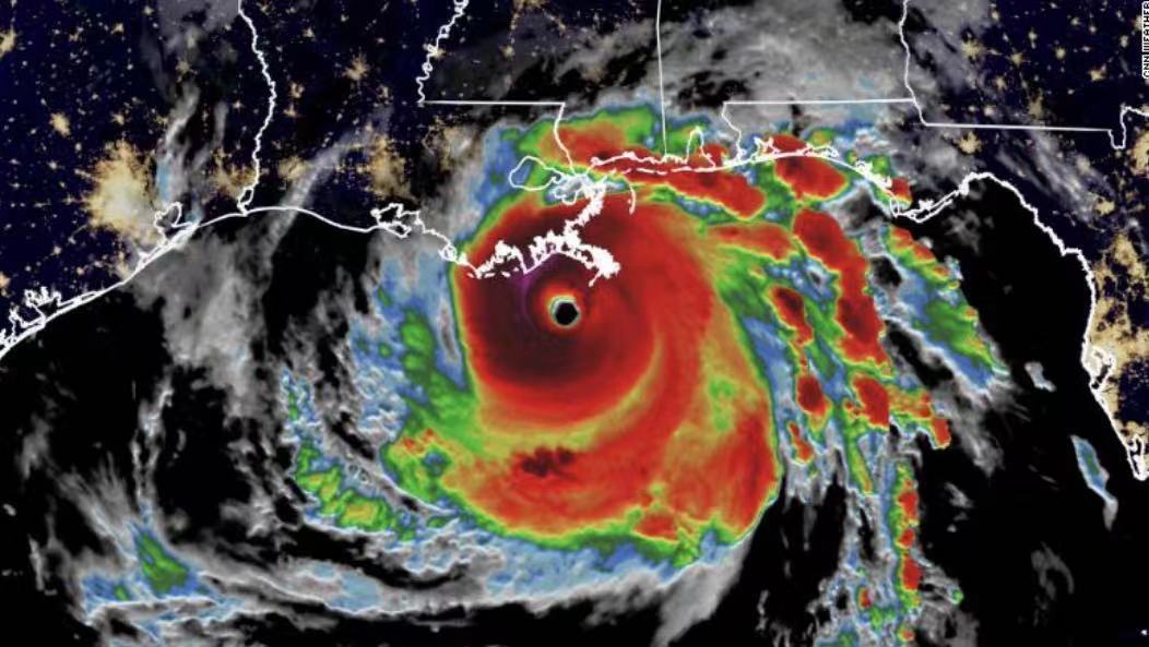 飓风艾达穿越美国路易斯安那州超50万户断电