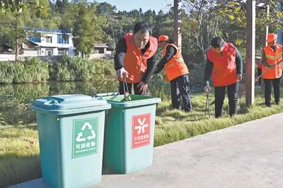 湘潭县推行乡村生活垃圾处理付费制度