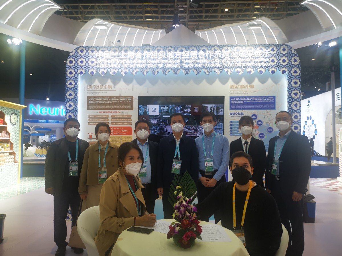 张家界市政府领导率团参加第五届中国国际进口博览会
