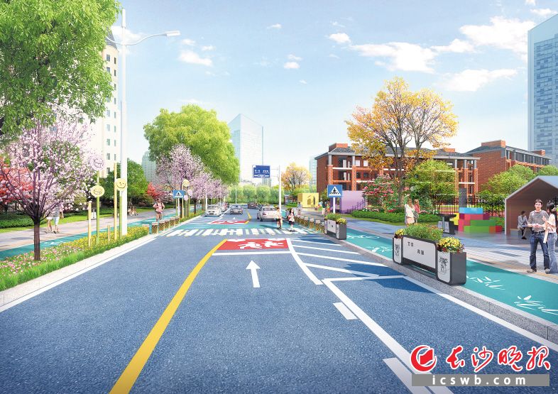 青竹湖統征儲備地塊配套路網項目實現街道空間一體化設計