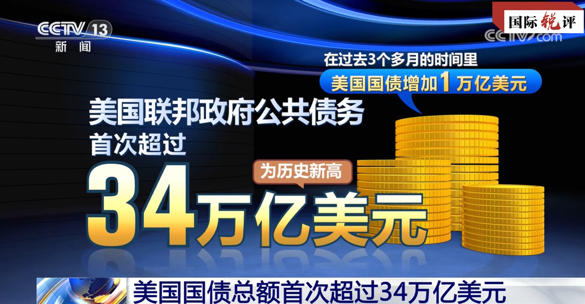 国际锐评丨美债再创新高“威胁”美国经济 - 华声在线