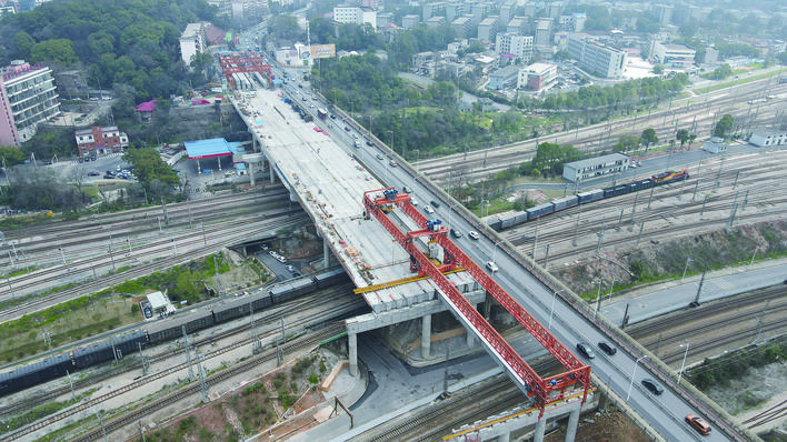 株洲响田大桥拓宽改造项目预计6月底完工并投入使用