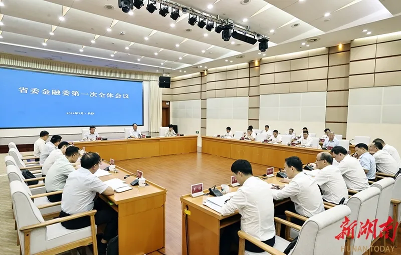 7月12日下午,新成立的湖南省委金融委员会(简称省委金融委)在长沙召开