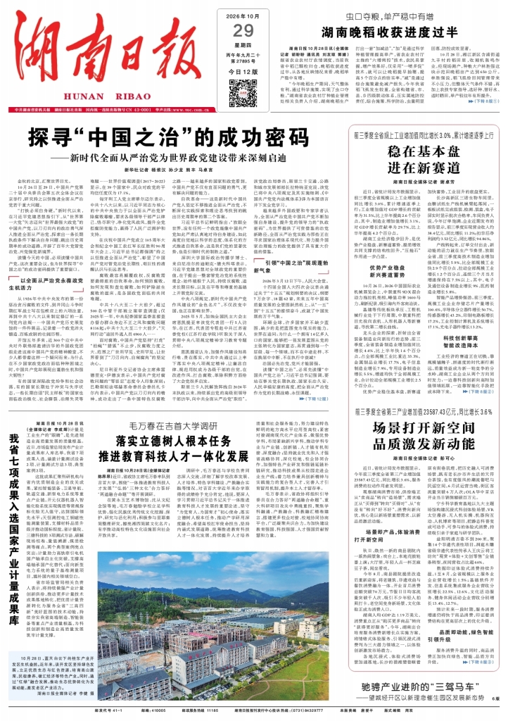 湖南日报电子版